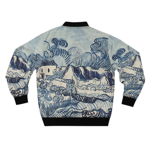 Chaquetas de bombardero de sublimación de satén personalizadas Unisex chaquetas de bombardero de sublimación personalizadas para hombres chaqueta de diseño de moda con cremallera - Product Image 3