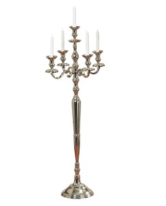 Disponible Candelabro de metal de la mejor calidad Portavelas hecho a mano para bodas en casa Decoración de Navidad y fiestas. - Product Image 3