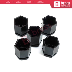 BSP630 Juego de 5 Tapas de Tuerca para Pernos de Rueda, Plástico Negro, 23 mm, para Adam, Astra G, H, Corsa C, D, E, Meriva A, B, Signum, Vectra C, Zaf - Product Image 3