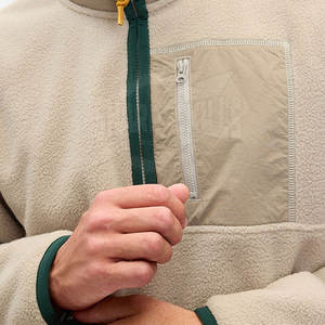 เสื้อสเวตเชิ้ตขนแกะเชอร์ปาของผู้ชายมีฮู้ดสำหรับฤดูหนาวทำจากผ้าฝ้าย100% - Product Image 5