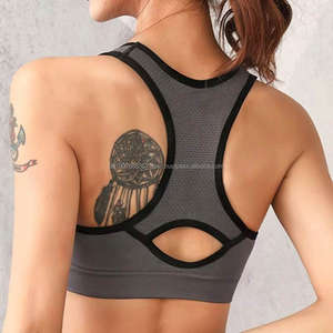 Sujetador Deportivo Sin Costuras Talla Grande, Sujetador Deportivo para Correr, Hacer Ejercicio, Yoga, Elástico, de Alto Impacto para Mujer - Product Image 3