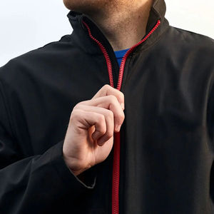 Nouveau design coupe-vent personnalisé pour extérieur, imperméable, veste à demi fermeture éclair avec capuche en polyester et nylon, veste de moto randonnée décontractée pour hommes - Product Image 4