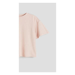 Camiseta Larga de Manga Media con Cuello Redondo y Bordado para Mujer, Talla Grande, 100% Algodón Orgánico, Transpirable, Ecológica, Informal - Product Image 5