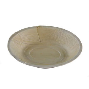 100% bols ovales jetables en feuille de palmier écologiques naturels pour les fêtes de service de nourriture Restaurants-pour le service de fruits de dessert - Product Image 5