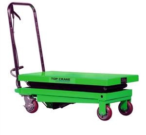 Manual Industrial Four-<b>Wheel</b> Heavy Duty Stainless Steel Hydraulic Table Lifter for Warehouse and Shopping <b>Cart</b> Use - Product Image 2