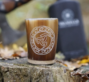 Middle Ages Mythology Gift Odin Mug Shot Mug Shot <b>Glasses</b> Valknut Husband Gifts, Couples Gift, Christmas Gifts - Product Image 2