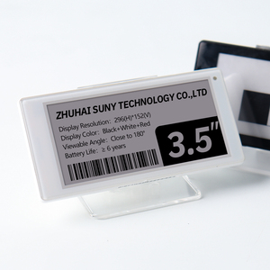 Étiquette de prix électronique Zhsunyco Smart Warehouse 3,5 pouces E-ink Epd Epaper Ble 5.0 <span class=keywords><strong>Esl</strong></span> pour les produits d'épicerie - Product Image 1