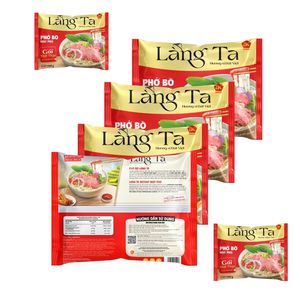 บะหมี่กึ่งสำเร็จรูปวุ้นเส้น105กรัมส่งตรงจากโรงงานเวียดนามสด ISO HACCP 30PS แพ็คซอสเนื้อแท้สะดวก - Product Image 3