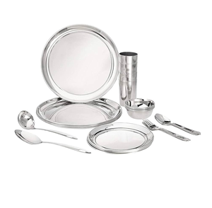 Premium Quality Stainless <b>Steel</b> Dinner Set Top Seller Stainless <b>Steel</b> <b>Bowl</b>/Glass <b>Steel</b> Dinner Set Hot Sale - Product Image 2