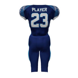 Design Your Club Teams Sets Pakistan Made Custom <b>White</b> High Quality American <b>Football</b> Uniform Jersey And Pants Set For Men - Product Image 5
