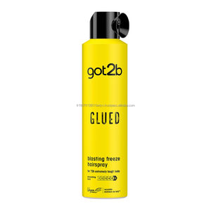 Got2b Glued Blasting Freeze Huile capillaire organique végétalienne à tenue forte et protection thermique (Jaune) 300ml - Product Image 2
