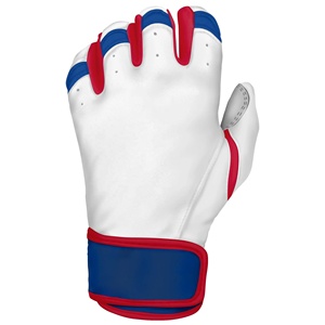 Gants de Frappeur de Baseball à Manchette Courte avec Logo Personnalisé Vente en Vrac Professionnel Gants de Frappeur en Cuir Véritable pour Jeunes Adultes Vente en Gros - Product Image 3