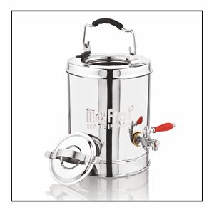 Maxfresh Classic Design Tea Pots & Kettles Premium Quality 304 Stainless Steel with Metal <b>Tap</b> & <b>Handle</b> Available in Liter Size - Product Image 1