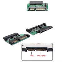 Scheda Micro adattatore SATA maschio a 16 Pin femmina a 22 Pin scheda PCB per disco rigido da 2.5 pollici per accessorio Audio Video con regolazione automatica del Computer
