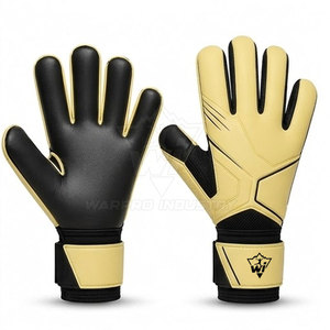 Gants de gardien de but en cuir durables, légers et ajustables pour le football, forte adhérence, ajustement confortable pour l'entraînement, les sports de plein air - Product Image 6