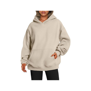 Premium Quality New Arrival 2025 Custom Logo Streetwear Women <b>Hoodies</b> <b>Plain</b> Wholesale Price Top Quality - Product Image 5