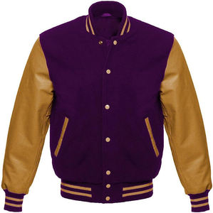 Venta al por mayor de chaquetas universitarias en blanco para los hombres de las mujeres de logotipos bordados chaquetas de béisbol de los hombres de American CollegeBaseballjacket para los hombres - Product Image 3