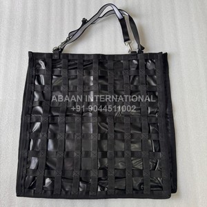 Durable <b>Horse</b> Hay Feeding Bag | Strong Stitching and Easy Fill | Slow Feed Hay Bag for <b>Stable</b> and Travel Use | Reinforced Nylon - Product Image 2