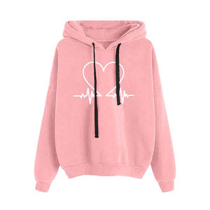 ชุดเซ็ตเสื้อฮู้ดและกางเกงขายาวแบบสวมหัว ดีไซน์ใหม่ 2024 ผลิตตามสั่ง ผ้าฝ้าย 100% ยั่งยืน สำหรับฤดูหนาวและฤดูใบไม้ร่วง แฟชั่นเสื้อฮู้ดผู้หญิง - Product Image 1