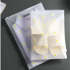 Customized Printed Clear Transparent Pe Material Zipper <b>Zip</b> Lock Ldpe Plastic <b>Bag</b> for Food HM brand - Product Image 5