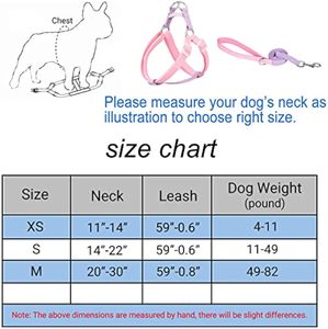 3 piezas rosa púrpura naranja azul colores enfrentados arnés de collar de perro de poliéster con correas para perros - Product Image 3