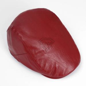 Chapeaux en cuir de vachette véritable faits à la main style vintage unisexe chapeaux de mode en plein air usine chapeaux en cuir du Pakistan personnalisés - Product Image 3