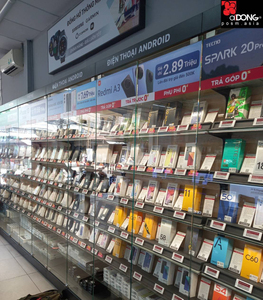 ตู้โชว์กระจก LED สำหรับแสดงสินค้า ตู้โชว์ร้านค้าสมัยใหม่สำหรับห้างสรรพสินค้า โรงงาน OEM เวียดนาม ADONG A31 - Product Image 5