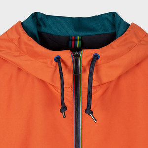 Polyester Nylon Mode À Capuche Extérieur Coque Rigide Léger Respirant Coupe-Vent Pluie Veste Imperméable - Product Image 2