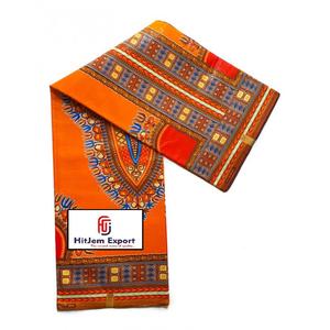 Bright Multicolor African Wax Print and Ankara Cambric Cotton Fabric High Quality for Traditional Clothing and Crafts Botswana - Product Image 2
