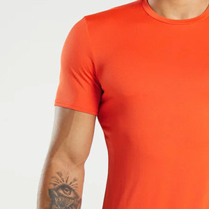 Nuevo diseño logotipo personalizado gimnasio camisetas transpirable cómodo gimnasio desgaste camiseta para la venta en línea - Product Image 4