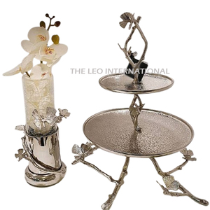 ที่วางเค้กแบบตะขอแขวนดีไซน์แบบ3ชั้นทำจากโลหะอลูมิเนียมรูปทรงแปลกคุณภาพระดับพรีเมียม - Product Image 3