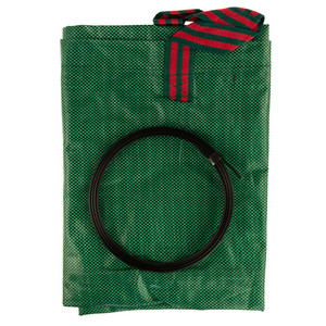Sac de jardin 120L multifonctionnel avec poignées et bac à feuilles intégré, grand format - Product Image 4