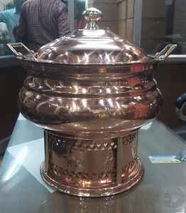 Plateau de Table en laiton et cuivre fait à la main, vente en gros, haute qualité, luxe, fantaisie, élégant, personnalisé, en métal et cuivre - Product Image 1