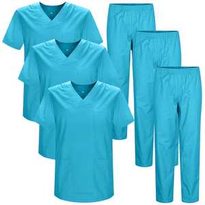 MISEMIYA Paquete de 3 Conjuntos - Uniforme Sanitario Unisex 3-817-8312 Hecho en Sri Lanka - Product Image 5