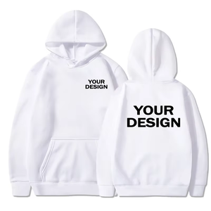 Sudaderas con capucha con estampado personalizado de hombro caído para hombre y mujer, ropa informal holgada, sudaderas con capucha de Color sólido, ropa de calle con personalidad de manga larga con capucha - Product Image 6