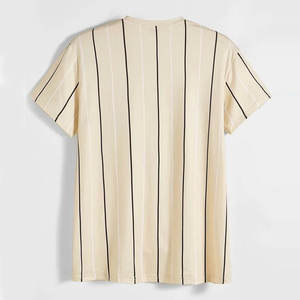 2025 nouveauté personnalisé 100% coton hommes T-Shirts léger séchage rapide respirant à manches courtes coupe régulière de haute qualité - Product Image 2