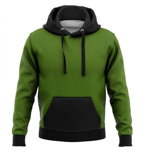 Sudadera con capucha de forro polar premium personalizada, orgánica, de 400 g/m². Sudadera con capucha de tela gruesa, impresión digital de alta calidad y diseño moderno. - Product Image 4