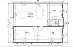 เฮเว่นเนสท์ – บ้านคอนเทนเนอร์แบบขยายได้ขนาด 30 ฟุต |   2 ห้องนอน |   ห้องน้ำพร้อมอุปกรณ์ครบครัน, ห้องครัว, ห้องนั่งเล่น |   บ้านสำเร็จรูปขนาดเล็ก 585 SF Modular - Product Image 6