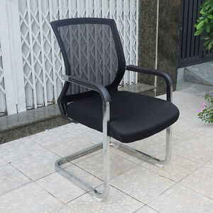 SFGLV009 Modern Ergonomic Mesh Office Chair with Fixed Armrest Contemporary Style Comfortable <b>Footrest</b> - Product Image 3