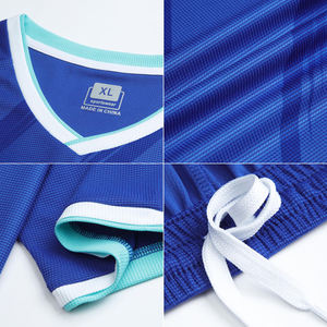 Custom breathable soccer uniform for men <b>kids</b> team football set sublimated polyester training wear soccer jersey - Product Image 6