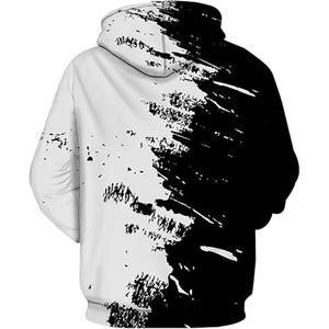 เสื้อฮู้ดผ้าฟลีซผ้าฝ้าย100% สำหรับผู้ชายเสื้อแบบไม่มีซับในอบอุ่นมีสไตล์ผ้าถักใส่สบายสำหรับฤดูหนาว - Product Image 2