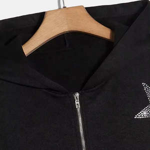 High Quality Oversized Pullover <b>Rhinestone</b> Hoodies Long Sleeve Streetwear Breathable <b>Hoodie</b> for Men - Product Image 4