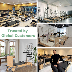 Prix d'usine : Demi-tourneur en bois de chêne avec <span class=keywords><strong>barre</strong></span> coulissante Infinity pour <span class=keywords><strong>Pilates</strong></span> Reformer, idéal pour la salle de sport - Product Image 4