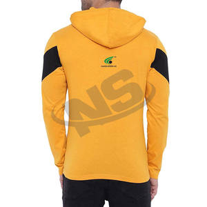 Sweat-shirts à capuche surdimensionnés pour hommes, coton et polyester mélangés, basiques, style décontracté, style streetwear, logo personnalisé - Product Image 3