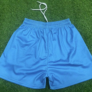 Short en maille à double couche en polyester 100% avec impression par sublimation personnalisée Short en maille pour homme, sport, fitness, basket-ball athlétique - Product Image 1