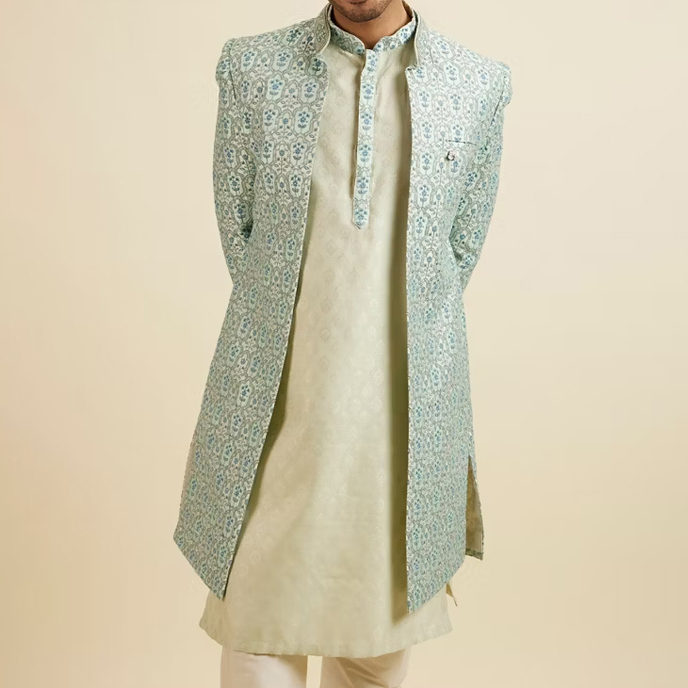 On Sale Black Shalwar Kameez Men Tailored Fit Breathable Cotton