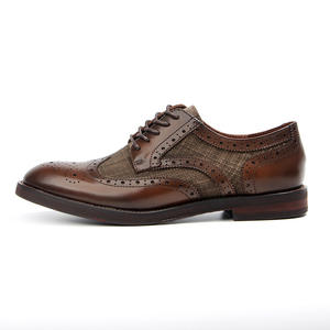 Chaussures habillées pour hommes de luxe de haute qualité avec lacets et design respirant pour un look décontracté. - Product Image 6