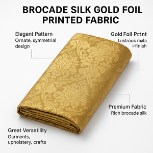 ผ้าสีเทอร์ควอยซ์ลายจุดสีทองสำหรับเสื้อผ้า ชุดเดรส งานฝีมือ การเย็บปักถักร้อย ของตกแต่งบ้าน และสิ่งทอสำหรับการออกแบบแฟชั่น - Product Image 6