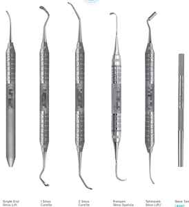 Curetas dentales manuales Gracey Premium Instrumentos quirúrgicos de cuidado dental óptimo - Product Image 3