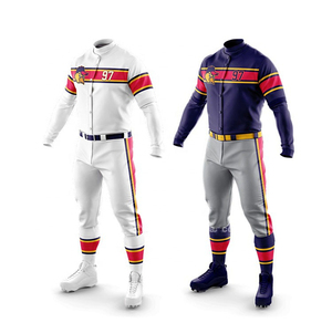 Nueva llegada ligero transpirable equipo deportes Club Jerseys personalizado béisbol uniforme sublimación impresión conjunto nueva ropa deportiva - Product Image 1